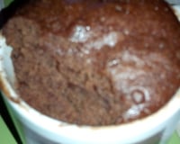 Mug cake chocolat