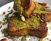 Pain perdu à la pistache