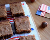 Brownie à la praline et aux noisettes