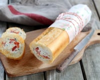Baguette farcie à la Fourme d'Ambert