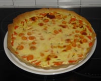 Tarte aux carottes façon orientale