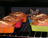 Cakes au yaourt cœur de Nutella