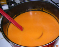 Velouté de potiron économique