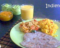 Un chapati est un plat indien.
