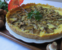 Tarte aux pleurotes