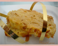 Cake aux pommes et amandes