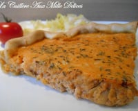 Quiche au thon à la tomate