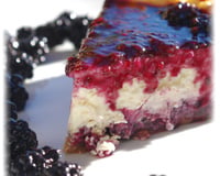 Cheesecake aux mûres
