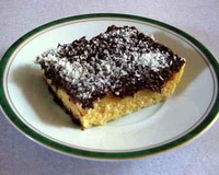 Moelleux ganaché polenta/coco