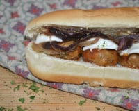 Le sandwich aux boulettes de viande de Joey