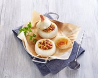 Oignons doux farcis au chorizo