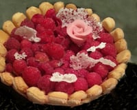 Charlotte moussee aux fruits rouges