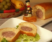 Saucisson lyonnnais brioché