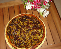 Voici une tarte à la courgette pas banal ,trés agréable à savourer!