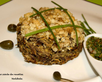 Basses côtes de bœuf en crumble