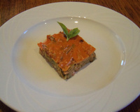 Gratin de courgettes indien