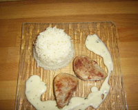 Filet mignon de porc au parmesan