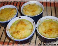 Voila une nouvelle façon d'accommoder les courgettes; ces verrines se composent d'une première couche à base de jambon, puis d'une purée de courgettes au parmesan, et…