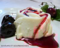 Panna cotta aux 2 cerises