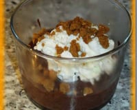 Mousse choco carambars spéculoos