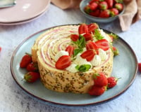L’incroyable roulé à la fraise