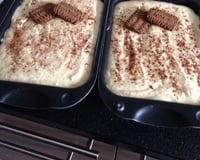 Ch'tiramisu : pommes caramélisées, spéculoos & cannelle