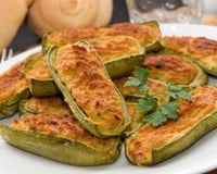 Courgettes farcies à la chair à saucisse