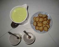 Soupe de courgettes à la crème de fromage