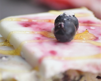 Frozen yoghurt aux fruits