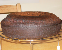 Génoise au chocolat noir