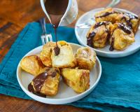 Beignets de banane sauce au chocolat