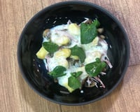 Gnocchis à la parisienne au jambon et champignons