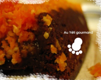 Gâteau moelleux carotte & chocolat