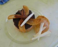 Réconcilliation avec le boudin noir, un plat.