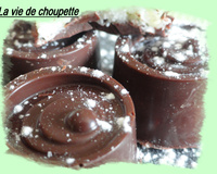 Bouchées au chocolat blanc et aux fraises