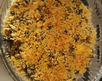 Crumble de légumes aux olives