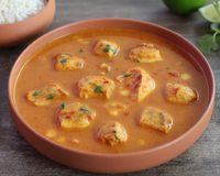 Curry de poulet coco à l'indienne