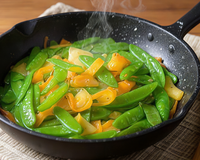 Pois gourmands sautés