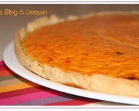 Tarte au cantal vieux et à la courge butternut