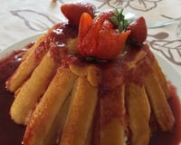 Charlottes aux fraises chantilly