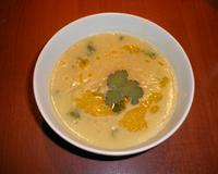 Bonne soupe pour les soirs d'hiver, les fèves sèches changent des lentilles.
