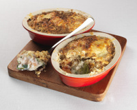 Saumon en crumble