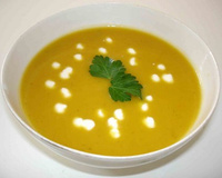 Velouté de courge à la pomme