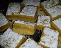 Carrés au citron maison