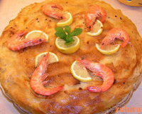 Pastilla aux fruits de mer traditionnelle