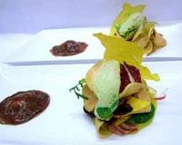 Une recette de cuisine créative par Guillaume Salvan, le chef du restaurant La Falaise dans le Tarn !