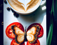 Cappuccino Tomato papillon
