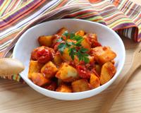 Les fameuses pommes de terre espagnoles, à servir en accompagnement ou en tapas.