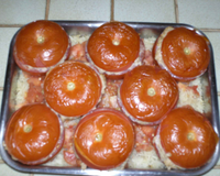 Tomates farcies au thon