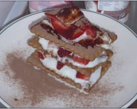 Croustillant de fraise